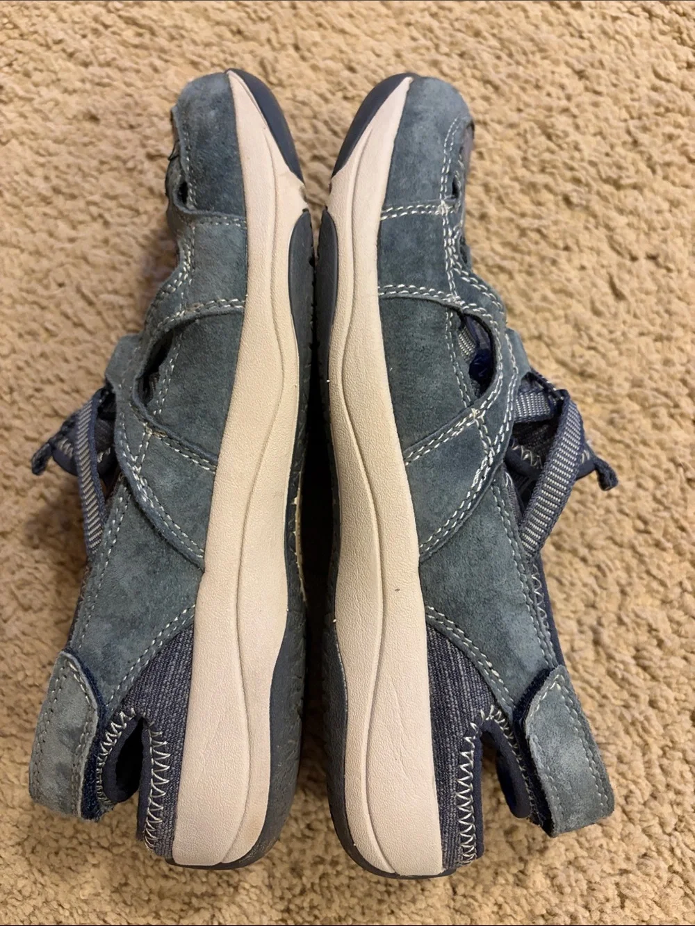Earth Origins Skye Sid Navy Blue Sport Sandal Fisherman Sneaker Womens 7M